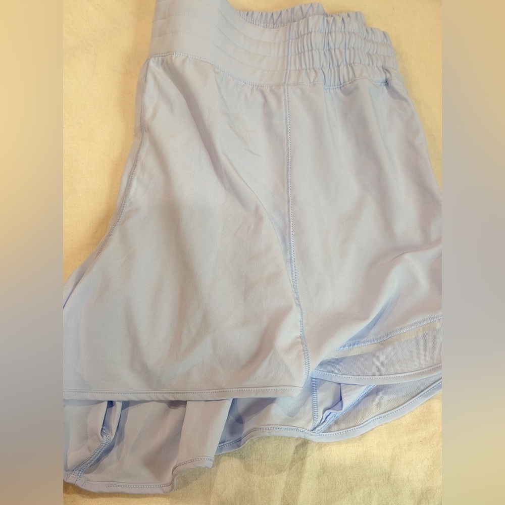 lululemon athletica Light Blue Athletic Shorts